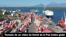 El puerto Corinto es el más importante de la costa pacífica nicaragüense.