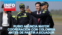 Rubio promete ampliar cooperación de seguridad con Colombia antes de partir a Ecuador 