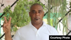 El preso político cubano Ángel Moya Acosta.