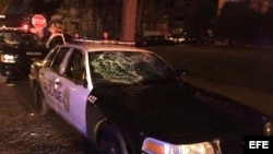 Violencia en Milwaukee después de que un hombre que huía de agentes fuese abatido a tiros.