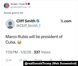 Marco Rubio será presidente de Cuba.