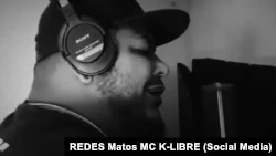 El rapero cubano Matos MC K-LIBRE.