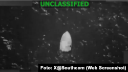 Ataque contra una embarcación vinculada a organizaciones terroristas y al narcotráfico en el Pacífico oriental.