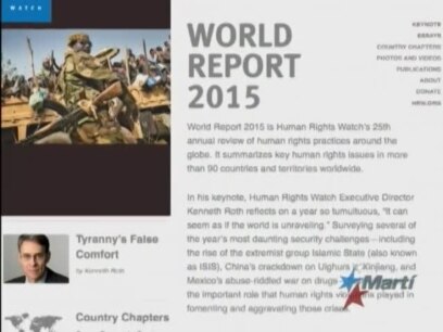 Human Rights Watch denuncia represión en Cuba