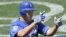 El cubanoamericano Eric Hosmer de los Reales de Kansas.