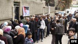 Ayuda humanitaria en Siria.
