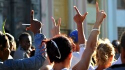 Pobladores de La Lisa muestran repudio a represión contra opositores