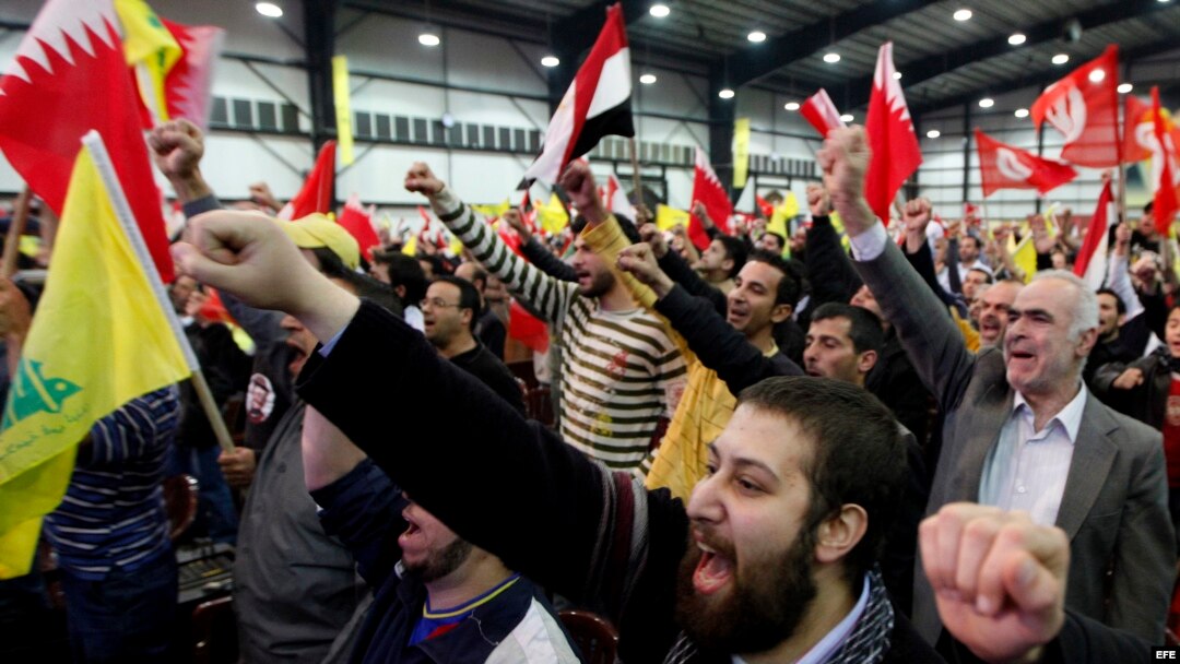 Seguidores de Hezbollah.