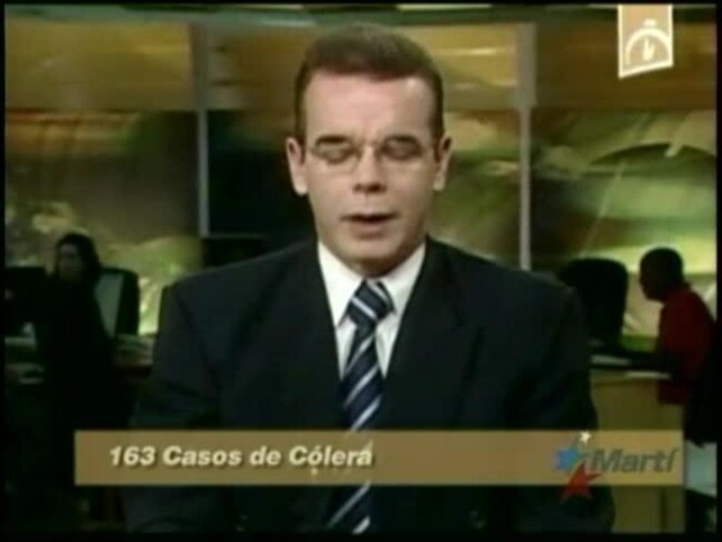Reconoce régimen cubano la existencia de cólera en Cuba