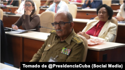 El general de Cuerpo de Ejército Roberto Legrá Sotolongo, viceministro primero y jefe del Estado Mayor General de las Fuerzas Armadas de Cuba.