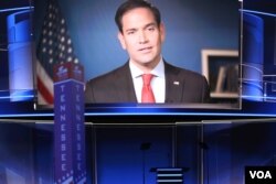 El senador republicano por Florida y exaspirante a la candidatura presidencial, Marco Rubio.