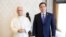 El papa León XIV se reúne con el secretario de Estado de EEUU, Marco Rubio, en el Vaticano, el 7 de mayo de 2026. Vatican Media/Simone Risoluti/Material cedido vía REUTERS.