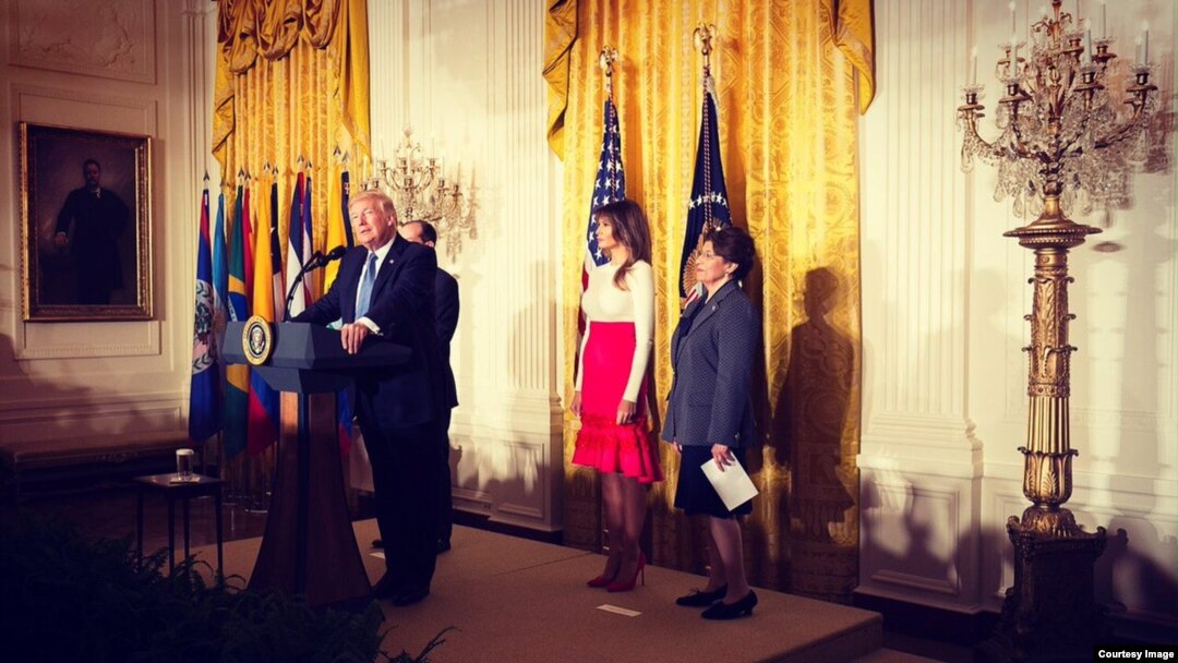 Donald Trump celebra el Mes de la Herencia Hispana en la Casa Blanca