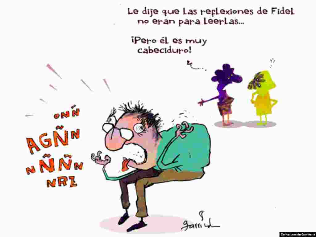 Caricaturas de Garrincha