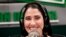 Yoani Sánchez en una estación de radio en Lima en 2013 (Foto: Enrique Castro-Mendivil/Reuters).