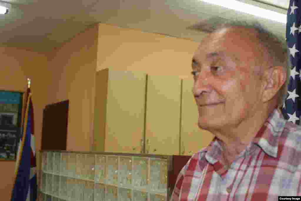 Ex-preso político Joaquín Boronat, con casi dos décadas en las cárceles cubanas.