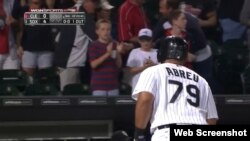 José Abreu pegó su 26to jonrón .