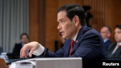 Audiencia del Comité de Relaciones Exteriores del Senado de los Estados Unidos sobre la solicitud presupuestaria del presidente Trump para el año fiscal 2027 destinada al Departamento de Estado, en el Capitolio.