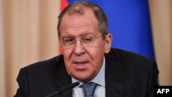 El ministro de Relaciones Exteriores ruso, Serguéi Lavrov.