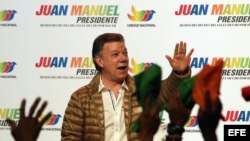 El presidente colombiano Juan Manuel Santos