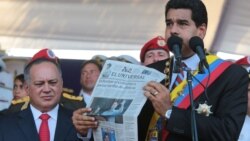 Confrontación y amenazas de Maduro en aniversario del nacimiento de Bolívar 