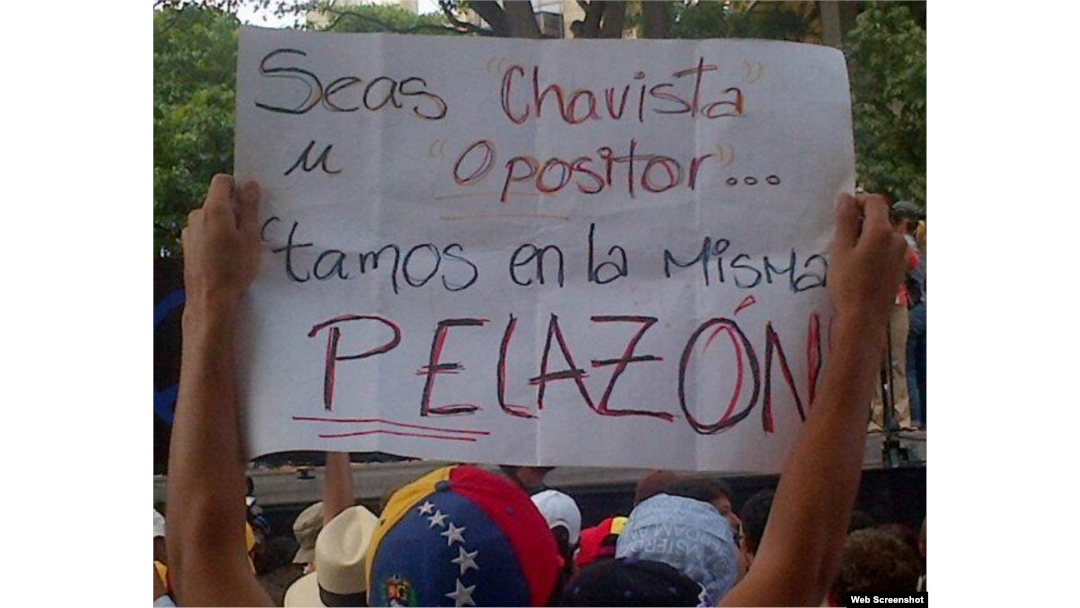 Seas chavista u opositor...