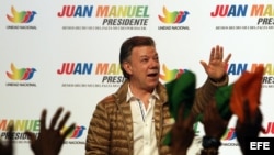 PRESIDENTE Y CANDIDATO JUAN MANUEL SANTOS PRESENTA LA IMAGEN DE SU CAMPAÑA
