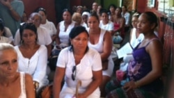 Taller sobre DDHH que realizaron activistas de UNPACU junto a las Damas de Blanco