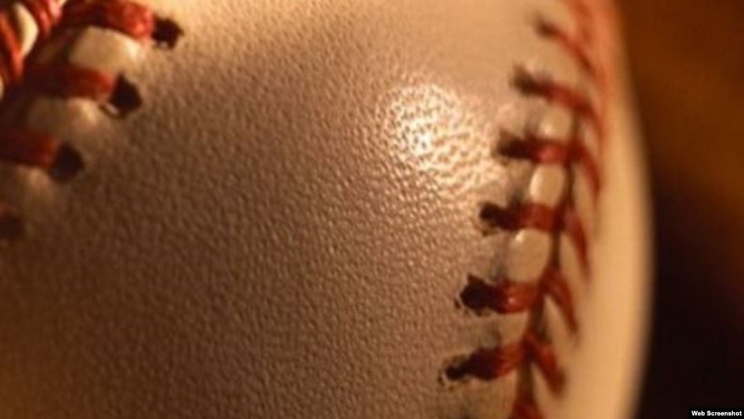 Pelota de béisbol.