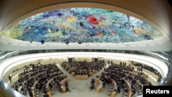 Vista general del Consejo de Derechos Humanos en Ginebra, Suiza. (REUTERS/Denis Balibouse/File Photo)