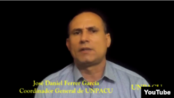 José Daniel Ferrer, coordinador general de UNPACU