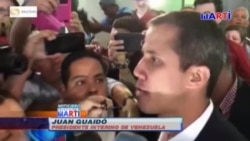 Presidente interino Juan Guaidó regresó a Venezuela