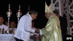 Misa del Santo Padre en Santiago de Cuba
