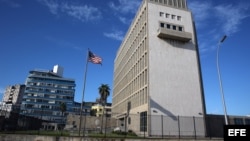 Embajada de Estados Unidos en La Habana.