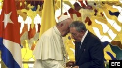 Encuentro del Papa Francisco y Raúl Castro en La Habana