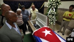 Los funerales del exboxeador cubano Teófilo Stevenson