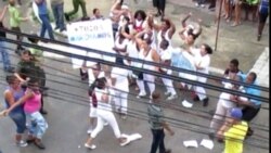 Informe semanal de represión a damas de blanco en Cuba