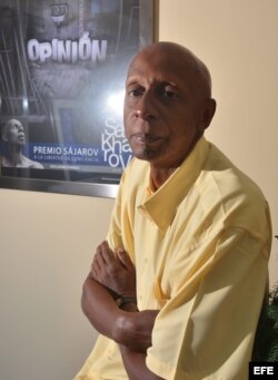 El expreso político y opositor cubano Guillermo Fariñas.