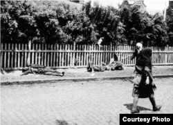 Holodomor en Ucrania, cadáveres en las calles.