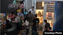 Pabellón de la firma Cargill en la Feria de Comercio de La Habana.