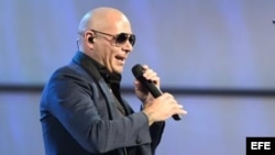 Foto de archivo del cantante Armando Christian Pérez, más conocido como Pitbull.