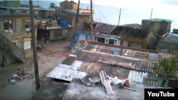 Matthew causó daños severos a miles de viviendas en Baracoa.