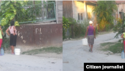 Reporta Cuba Escasez agua Guantánamo Foto Niover García.
