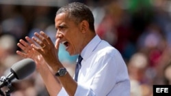 Fotografía de archivo del presidente de Estados Unidos, Barack Obama.
