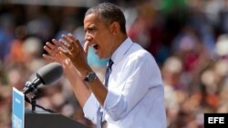 Fotografía de archivo del presidente de Estados Unidos, Barack Obama.