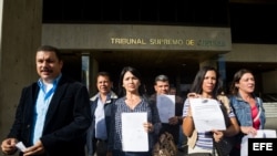 Oposición venezolana recusa a magistrados encargados de decidir impugnaciones