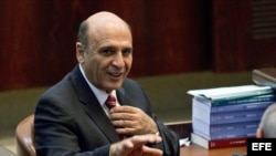 El viceprimer ministro israelí, Shaul Mofaz. EFE/Jim Hollander