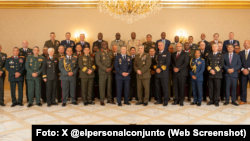 Jefes de Defensa y altos representantes militares de 34 países se reunieron en Washington