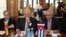 El ministro de Asuntos Exteriores de España, José Manuel García-Margallo durante la reunión con su homólogo cubano. 