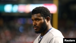 Yasiel Puig, en una imagen de archivo. (Mark J. Rebilas-USA TODAY Sports vía Reuters)